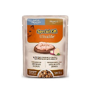 Sachê Special Cat Ultralife Filhote Frango 85g