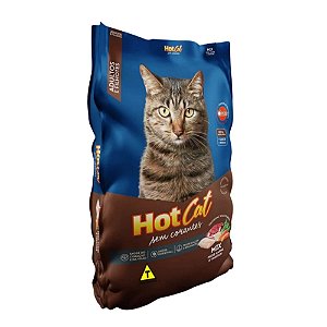 Ração Seca Hot Cat Mix para Gatos Sem Corantes 1kg