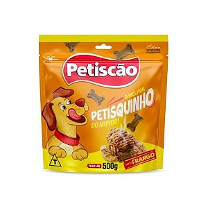 Petisquinho Petiscão para Cães Sabor Frango 500g