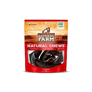 Osso Casco Bovino Natural Farm para Cães 6 Unidades