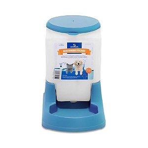 Bebedouro Automático Prático Cães e Gatos Alvorada 3L Azul