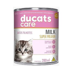 Suplemento Vitamínico Ducats Care Milk Para Gatos 280ml