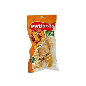 Traqueia Bovina Bites Pedacinhos Petiscão para Cães 50g