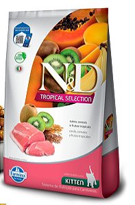 Ração N/D Tropical Selection Feline Kitten Suíno 1,5kg