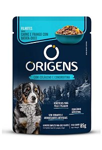 SACHE ORIGENS CAO FILH CARNE 85G