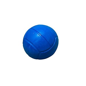 Brinquedo Formato Bola Dino Lisa Maciça para Cães 65mm Azul