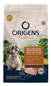 Ração Origens Natural Cão Adulto Mini/Peq Porte Frango 10,1kg