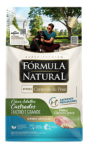 Fórmula Natural Pro Cont De Peso Peru Cães AD Med/Gra 15Kg