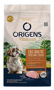 ORIGENS NATURAL CAO ADULTO MIN/PEQ FRANGO 3KG