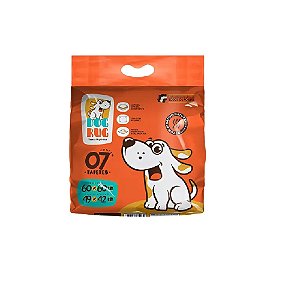 Tapete Higiênico Dog Rug 60x60 com 7 Unidades