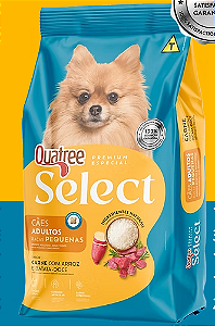 Ração Quatree Select Carne para Cães Adultos 20kg