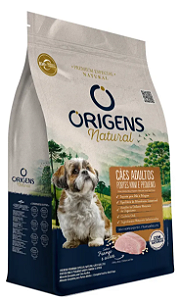 ORIGENS NATURAL CAO ADULTO MIN/PEQ FRANGO 1KG