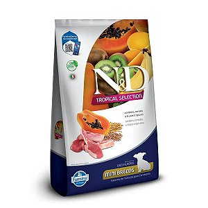 Ração N&D Tropical Selection Cães Adultos Mini Cordeiro 2kg