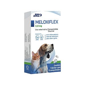 Meloxiflex 2,0mg Cartela com 5 Comprimidos