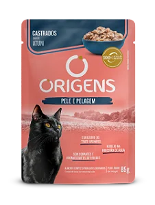 Sachê Origens Gato Castrado Atum 85g