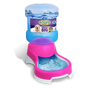 Bebedouro Automático Pet Injet para Pets 6L Cor Rosa