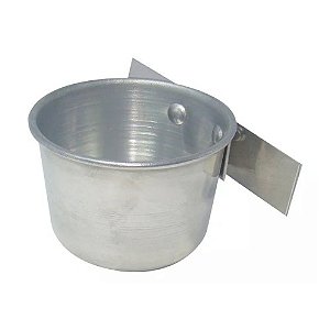 Caneca Borboleta Alumínio Gigante para Papagaio e Pássaros