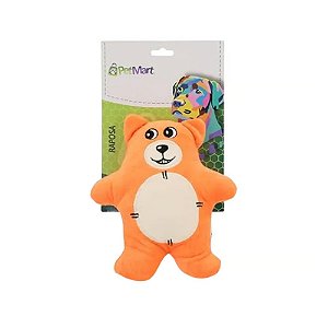 Brinquedo de Pelúcia Raposa Petmart para Cães