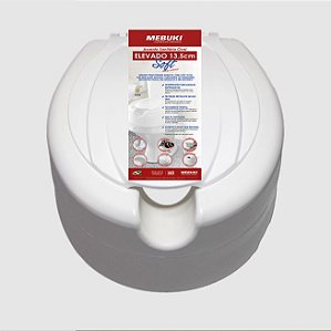 Assento Sanitário Oval Elevado 13,5 Soft - Mebuki