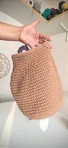 Puxa Saco de Crochê Moderno - Fio Spesso
