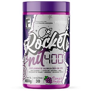 Rocket Nit 400 Sem Cafeína Uva 450g