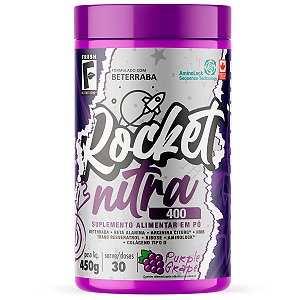 Rocket Nitra Sem Cafeína Uva 450g