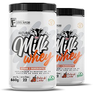 Combo: 2x Milk Whey Doce de Leite Fresh 660g (WPC 80%)