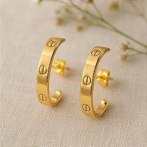 Brinco Ear Hook Inspiração Love