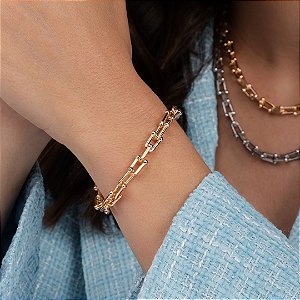 Pulseira Corrente Inspiração T