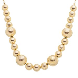Colar Cartier com bolas 45cm