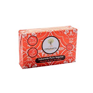 SABONETE EM BARRA PURO VEGETAL PESSEGO E FLOR DE LOTUS 90G