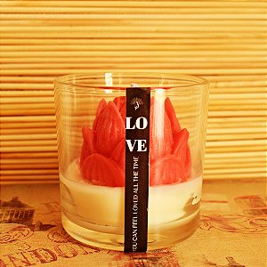 VELA FLOR DE LOTUS