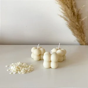 VELA MINI BUBBLE CANDLE - ESCOLHA SEU AROMA