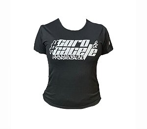 Baby Look Feminina #Coro&Cacete Preta