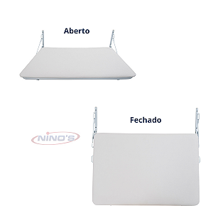 Trocador De Parede Para Bebê Branco Ninos