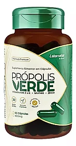 PRÓPOLIS VERDE LABORNATUS COM 60 CÁPSULAS  500 mg