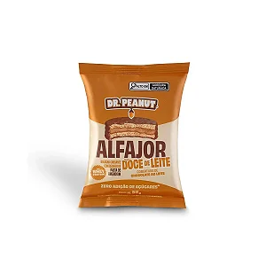 Alfajor sabor Doce de Leite 55g - Cobertura de Chocolate ao Leite