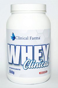Whey Clinical 900g Clinical Farma