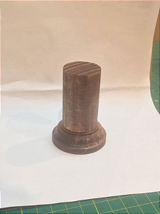 base pedestal redonda pequena para miniaturas