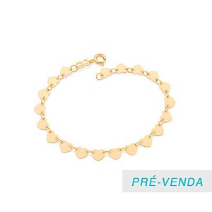 Pulseiras de corações