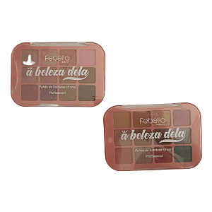 PALETA DE SOMBRAS A BELEZA DELA