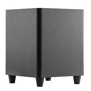 Subwoofer Ativo 2E SD-8 para Home Theater - 100W, Woofer 8", Bivolt, Down Firing