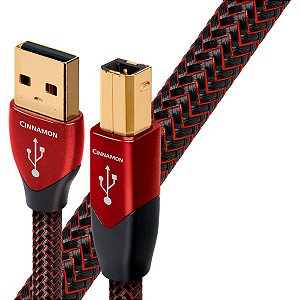 AudioQuest Cinnamon Cabo USB A para B 3m