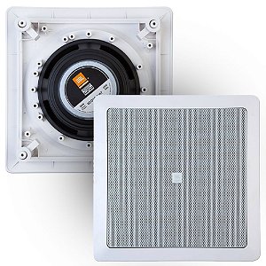 Caixa de embutir JBL Selenium 6CO1Q Arandela Quadrada Coaxial 6" 50Watts