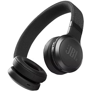 Fone de Ouvido On-Ear Sem Fio Bluetooth JBL Live 460NC com Cancelamento de Ruído Bateria 50 Horas