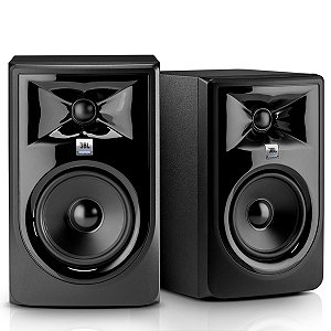 JBL 308P MKII Par de caixas ativas 8" 2-vias Studio Monitor Bivolt