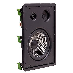 Loud LHT TW 100BL (UN) - Caixa acústica de embutir Retangular Borderless  8" 80W 3 vias