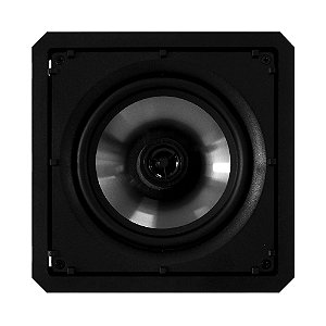 Loud SQ6 120 BL (UN) - Caixa acústica de embutir quadrada Borderless 6" 120W 2 vias