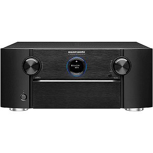 Marantz SR7015 Receiver 9.2 Canais HDMI 8K AV Com Audio 3D Heos Integrado Dolby Atmos DTS: X Preto