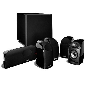 Polk Audio TL1600 - Conjunto de caixas acústicas 5.1 com subwoofer ativo